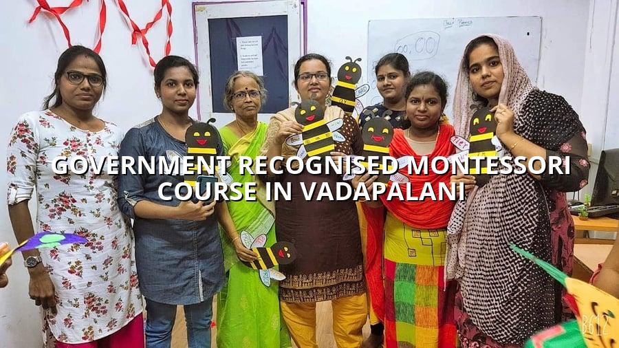 Government Recognised Montessori Course in Vadapalani