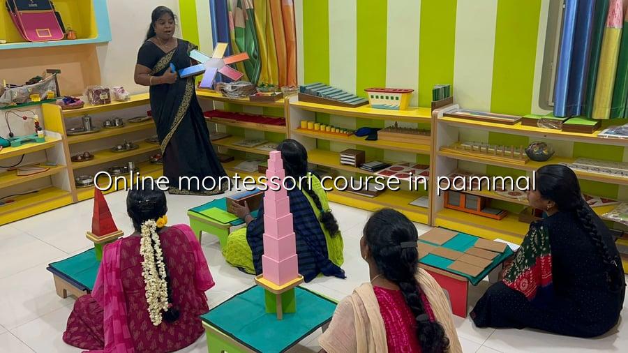 Online Montessori Course in Pammal